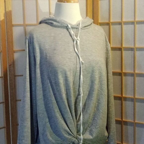 Anthro Drew Lg Hooded Top - Picture 9 of 15